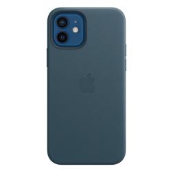 Кожаный чехол MagSafe для iPhone 12 Pro/iPhone 12, цвет «балтийский синий»