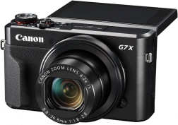 Компактный фотоаппарат Canon PowerShot G7X Mark II, черный